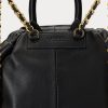 Black Women’s Ralph Lauren Nappa Leather Medium Izzie Backpacks