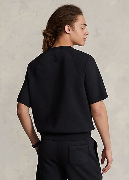 Black Women’s Ralph Lauren Polo Sport Short-Sleeve Sweatshirts Black Women’s Ralph Lauren Polo Sport Short-Sleeve Sweatshirts