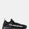 Black Women’s Ralph Lauren Polo Sport Tech Racer Sneakers