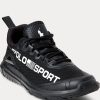 Black Women’s Ralph Lauren Polo Sport Tech Racer Sneakers