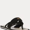 Black Women’s Ralph Lauren Rosalind Slippers