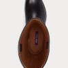 Black Women’s Ralph Lauren Sallen Calfskin Riding Boots Black Women’s Ralph Lauren Sallen Calfskin Riding Boots
