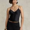 Black Women’s Ralph Lauren Silk Camisole Tops