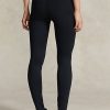 Black Women’s Ralph Lauren Stirrup Stretch Leggings