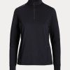 Black Women’s Ralph Lauren Stretch Jersey Quarter-Zip Sweatshirts Black Women’s Ralph Lauren Stretch Jersey Quarter-Zip Sweatshirts