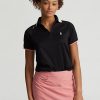 Black Women’s Ralph Lauren Tailored Fit Quarter-Zip Polo Shirts Black Women’s Ralph Lauren Tailored Fit Quarter-Zip Polo Shirts