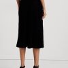 Black Women’s Ralph Lauren Velvet A-Line Skirts