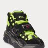 Black / Yellow Men’s Ralph Lauren PS100 High-Top Sneakers Black / Yellow Men’s Ralph Lauren PS100 High-Top Sneakers