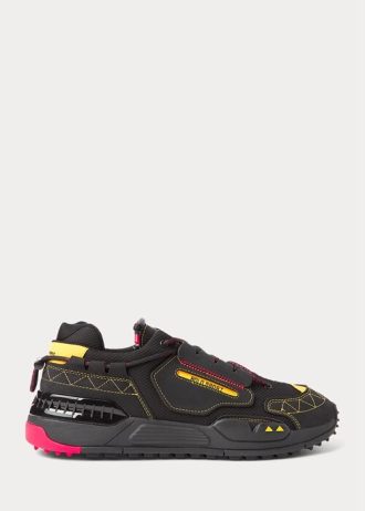 Black / Yellow Men’s Ralph Lauren PS200 Sneakers