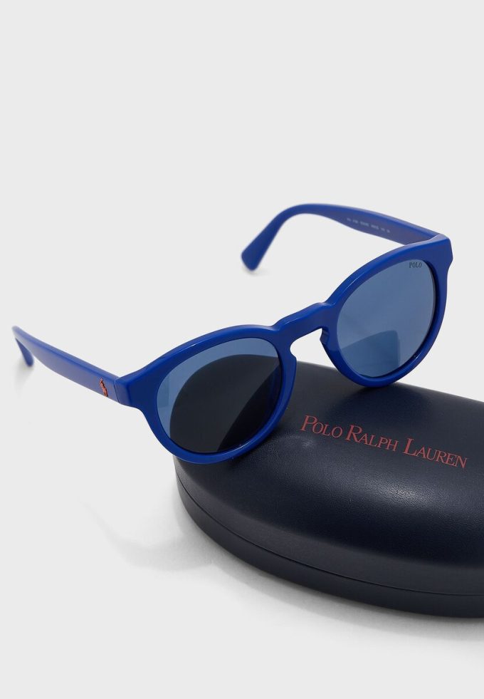Blue Men’s Ralph Lauren 0Ph4184 Wayfarers Sunglasses