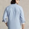 Blue Men’s Ralph Lauren Classic Fit Oxford Western  Shirts