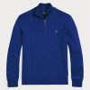Blue Men’s Ralph Lauren Cotton Quarter-zip Jumper Sweaters Blue Men’s Ralph Lauren Cotton Quarter-zip Jumper Sweaters