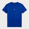 Blue Men’s Ralph Lauren Custom Slim Fit Crewneck  T Shirts