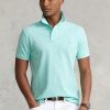 Blue Men’s Ralph Lauren Custom Slim Fit Mesh Polo Shirts Blue Men’s Ralph Lauren Custom Slim Fit Mesh Polo Shirts
