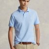 Blue Men’s Ralph Lauren Custom Slim Fit Mesh Polo Shirts Blue Men’s Ralph Lauren Custom Slim Fit Mesh Polo Shirts