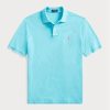 Blue Men’s Ralph Lauren Custom Slim Fit Mesh Polo Shirts