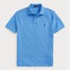 Blue Men’s Ralph Lauren Custom Slim Fit Mesh Polo Shirts Blue Men’s Ralph Lauren Custom Slim Fit Mesh Polo Shirts