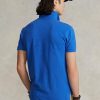 Blue Men’s Ralph Lauren Custom Slim Fit Mesh Polo Shirts Blue Men’s Ralph Lauren Custom Slim Fit Mesh Polo Shirts