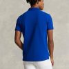 Blue Men’s Ralph Lauren Custom Slim Fit Mesh Polo Shirts