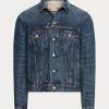 Blue Men’s Ralph Lauren Denim Trucker Jackets