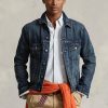Blue Men’s Ralph Lauren Denim Trucker Jackets
