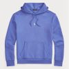 Blue Men’s Ralph Lauren Double-knit   Hoodie