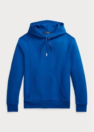 Blue Men’s Ralph Lauren Double-knit   Hoodie
