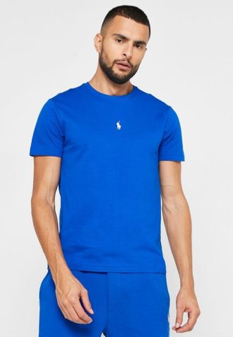 Blue Men’s Ralph Lauren Essential Crew Neck T Shirts