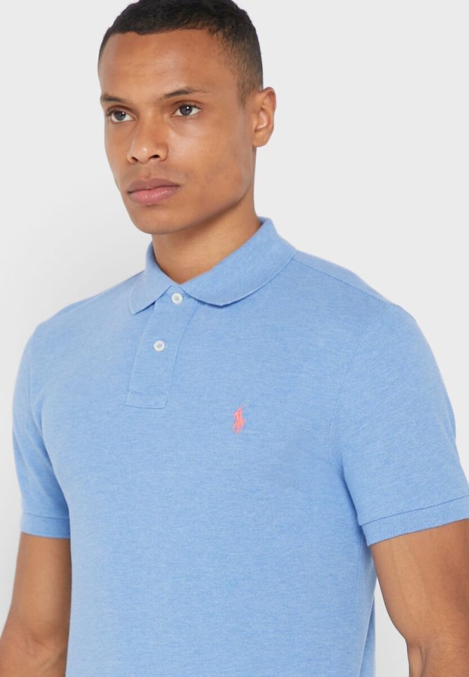 Blue Men’s Ralph Lauren Essential Polo Shirts