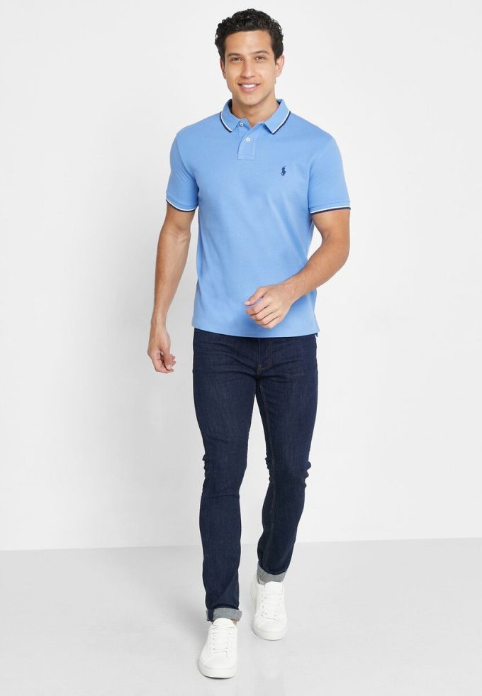 Blue Men’s Ralph Lauren Essential Polo Shirts