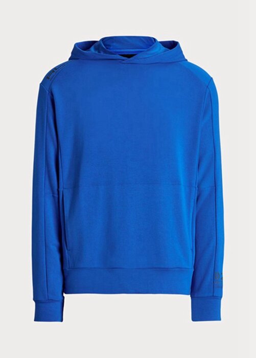 Blue Men’s Ralph Lauren French Terry Hoodie Blue Men’s Ralph Lauren French Terry Hoodie
