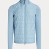 Blue Men’s Ralph Lauren Hybrid Mockneck Jackets