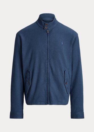 Blue Men’s Ralph Lauren Linen-Blend Herringbone Twill Jackets