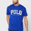 Blue Men’s Ralph Lauren Logo Crew Neck T Shirts