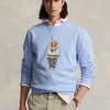 Blue Men’s Ralph Lauren Polo Bear Fleece  Sweatshirt