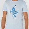 Blue Men’s Ralph Lauren Printed Crew Neck T Shirts