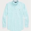 Blue Men’s Ralph Lauren Slim Fit Oxford  Shirts