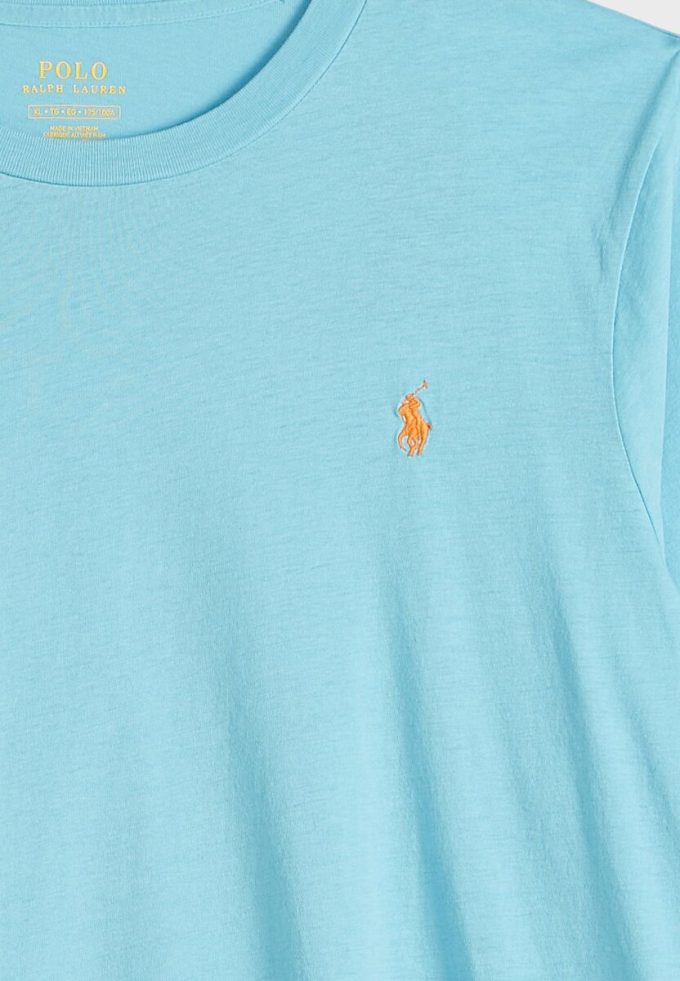 Blue Women’s Ralph Lauren Crew Neck T Shirts