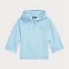 Blue Women’s Ralph Lauren Cutoff-cuff Fleece Hoodie Blue Women’s Ralph Lauren Cutoff-cuff Fleece Hoodie