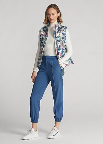 Blue Women’s Ralph Lauren Four-Way-Stretch Jogger Pants