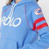 Blue Women’s Ralph Lauren Graphic Knitted Hoodie Blue Women’s Ralph Lauren Graphic Knitted Hoodie