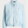 Blue Women’s Ralph Lauren Linen   Windbreaker