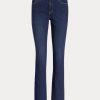 Blue Women’s Ralph Lauren Mid-Rise Straight Jeans Blue Women’s Ralph Lauren Mid-Rise Straight Jeans