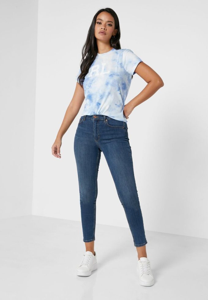 Blue Women’s Ralph Lauren Printed Logo T Shirts Blue Women’s Ralph Lauren Printed Logo T Shirts