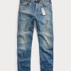 Blue Women’s Ralph Lauren Stretch Vintage Straight Fit Jeans
