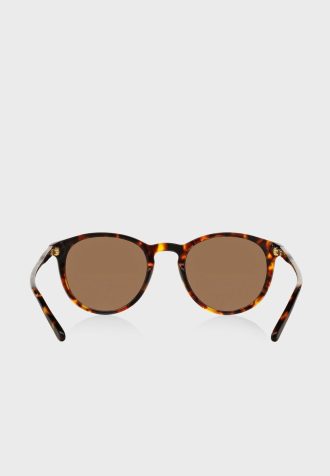 Brown Men’s Ralph Lauren 0Ph4110 Round Sunglasses