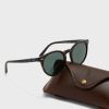 Brown Men’s Ralph Lauren 0Ph4151 Round Sunglasses