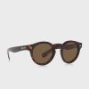 Brown Men’s Ralph Lauren 0Ph4165 Round Sunglasses