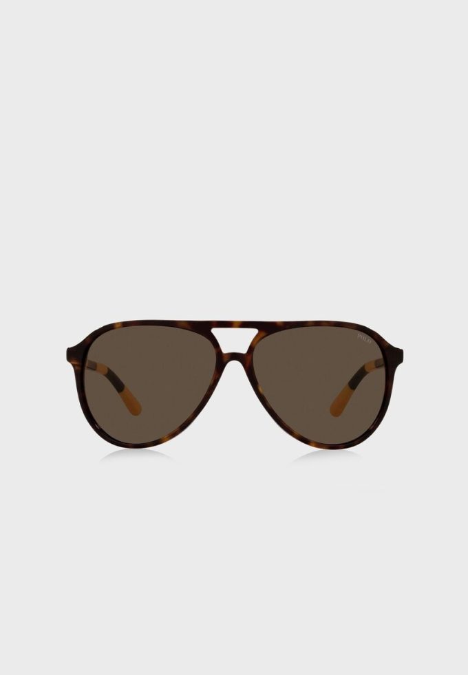 Brown Men’s Ralph Lauren 0Ph4173 Clubmaster Sunglasses