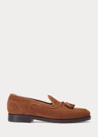 Brown Men’s Ralph Lauren Booth Suede Loafers